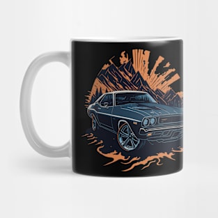 Dodge Challenger Classic Car Mug